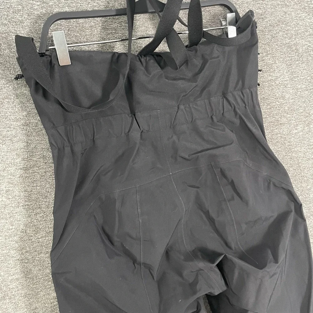 Arc'teryx Gore-Tex Bib Ski Snow Pants Mens Medium Black Waterproof Zip Pockets